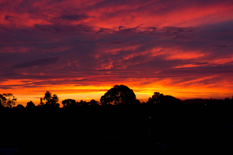 Sunset at Melbourne